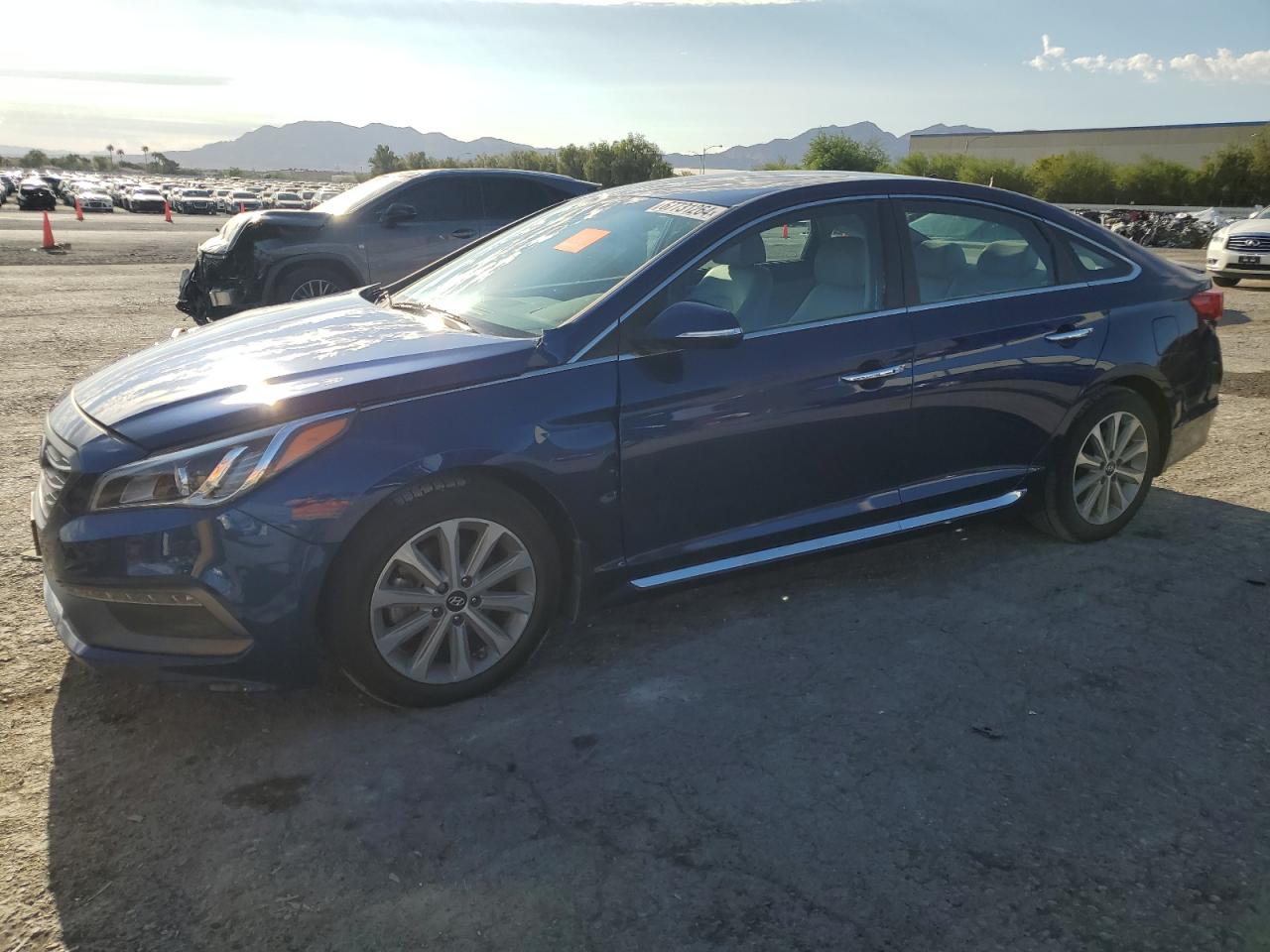 Lot #2776943561 2017 HYUNDAI SONATA SPO