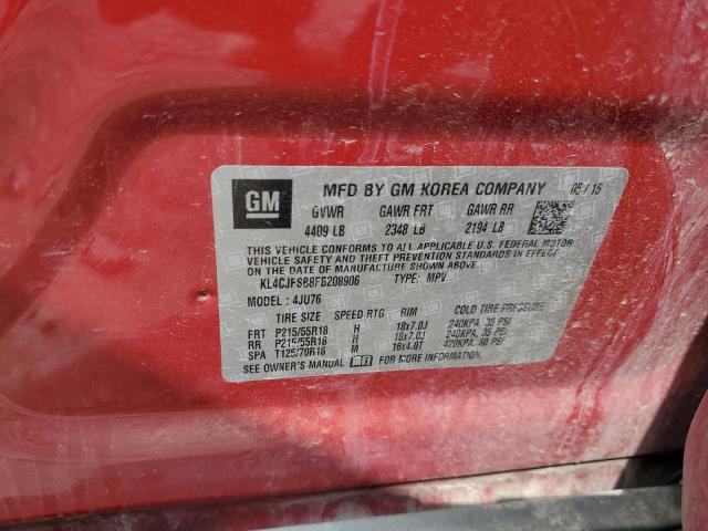 2015 BUICK ENCORE CON - KL4CJFSB8FB208906