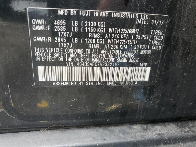 2017 SUBARU OUTBACK 2. - 4S4BSAFC7H3332162