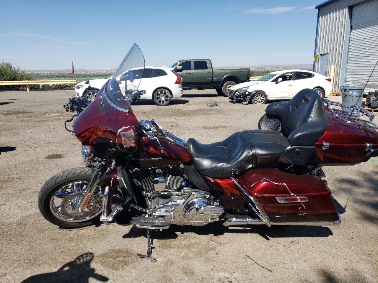 HARLEY-DAVIDSON FLHTKSE CV 2014 red road/str gas 1HD1TEN30EB962496 photo #4