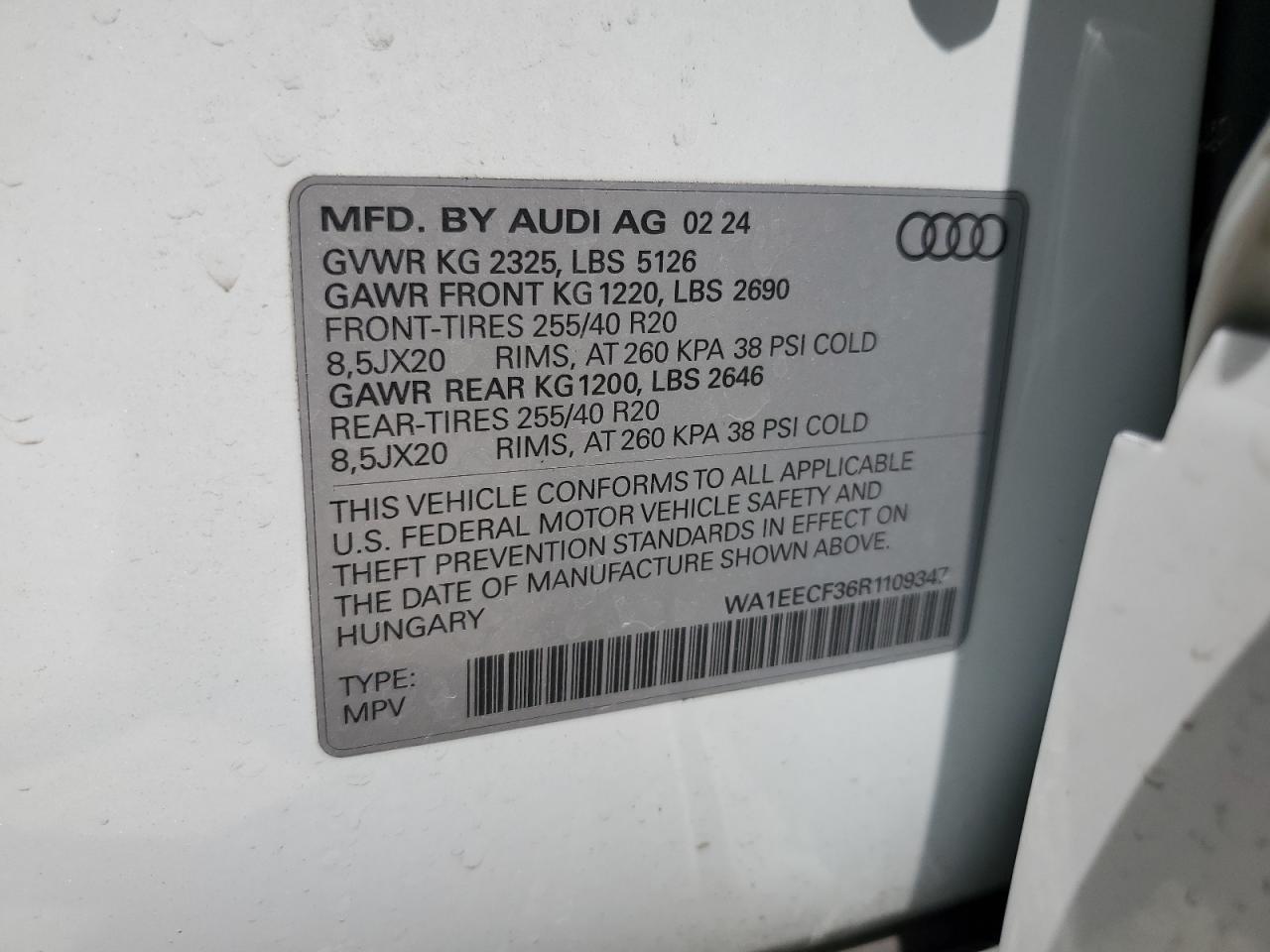 Lot #2976981694 2024 AUDI Q3 PREMIUM