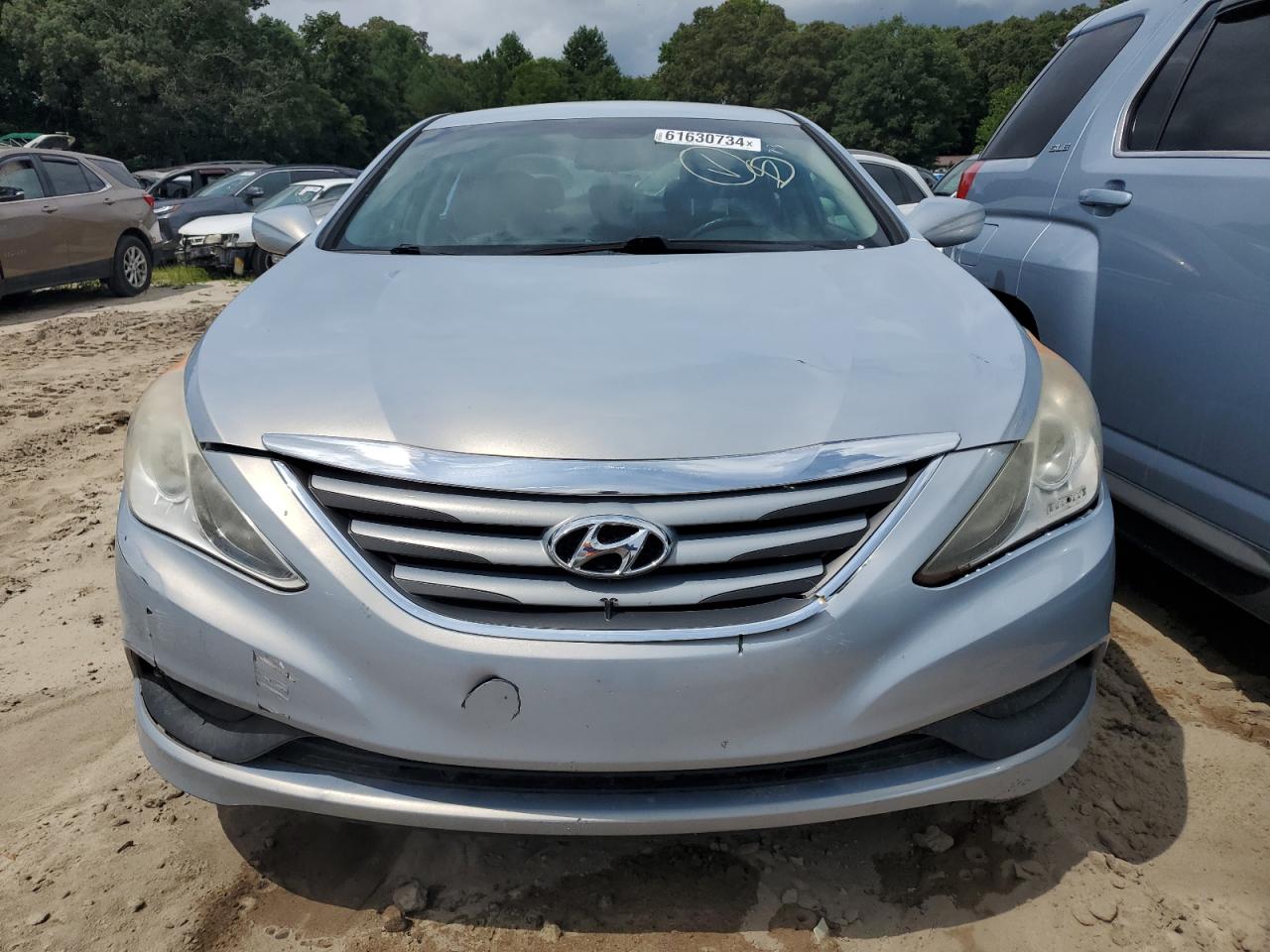 Lot #2735696789 2014 HYUNDAI SONATA GLS