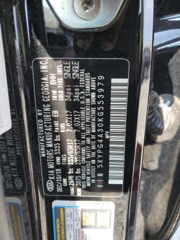 2019 KIA SORENTO L - 5XYPG4A30KG553979