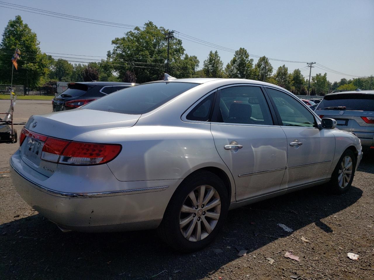 HYUNDAI AZERA SE 2009 silver  gas KMHFC46F69A341331 photo #4