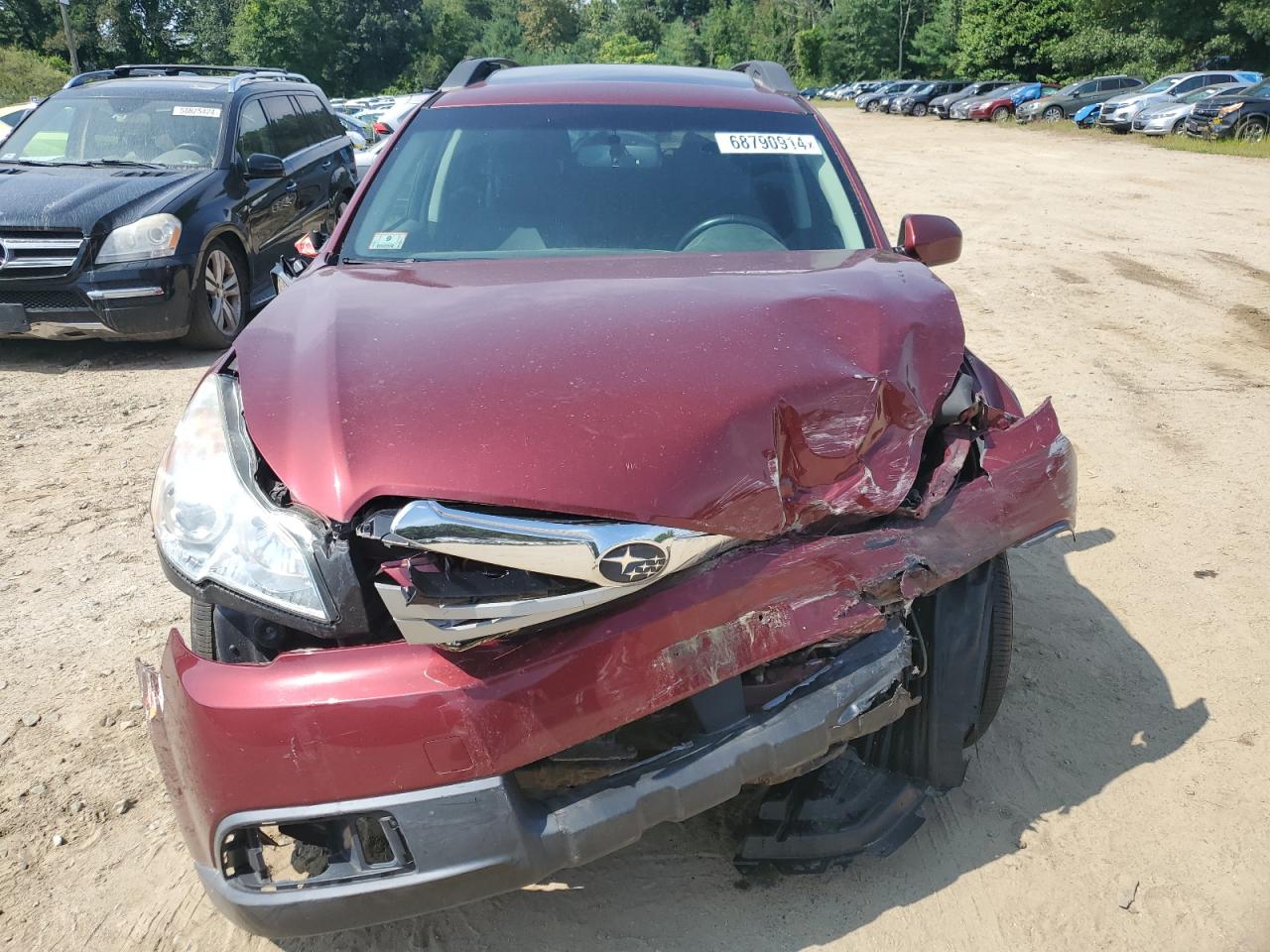 Lot #2821028156 2012 SUBARU OUTBACK 2.