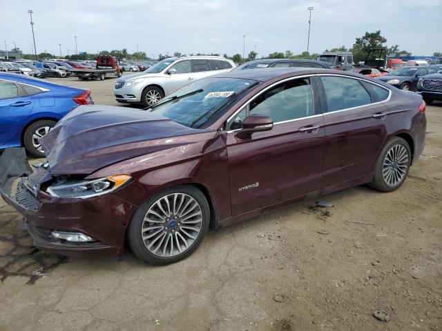 VIN 3FA6P0RUXHR257308 2017 Ford Fusion, Titanium Hev no.1