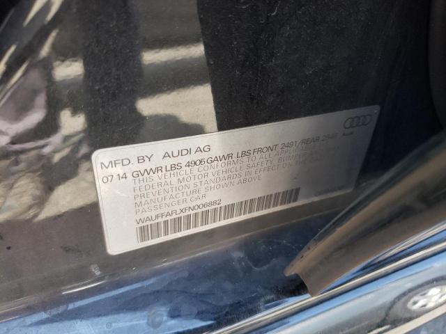 VIN WAUFFAFLXFN006882 2015 Audi A4, Premium Plus no.12