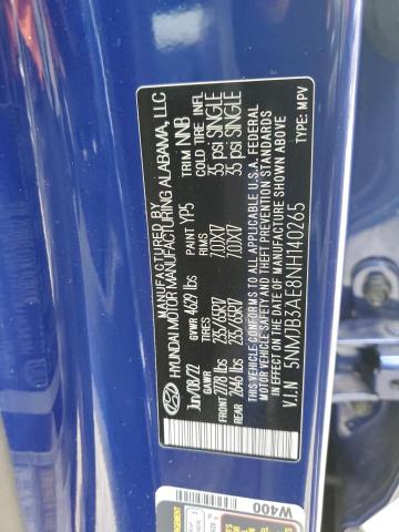 2022 HYUNDAI TUCSON SEL - 5NMJB3AE8NH140265