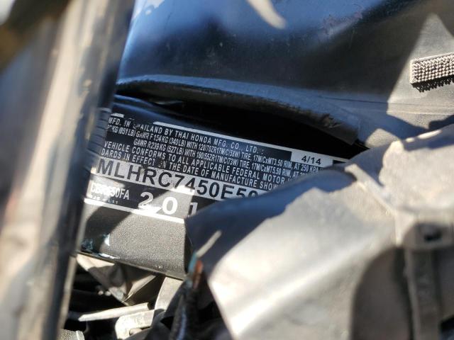 2014 HONDA CBR650 FA MLHRC7450E5000133