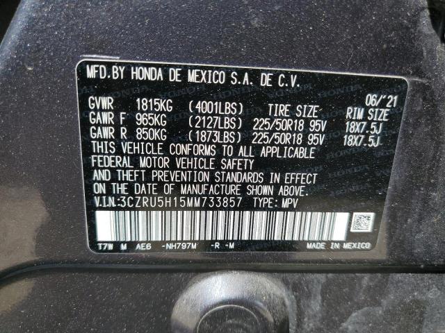 2021 HONDA HR-V SPORT - 3CZRU5H15MM733857