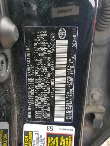 VIN 4T1BZ1HK9JU010641 2018 Toyota Camry, Xse no.13