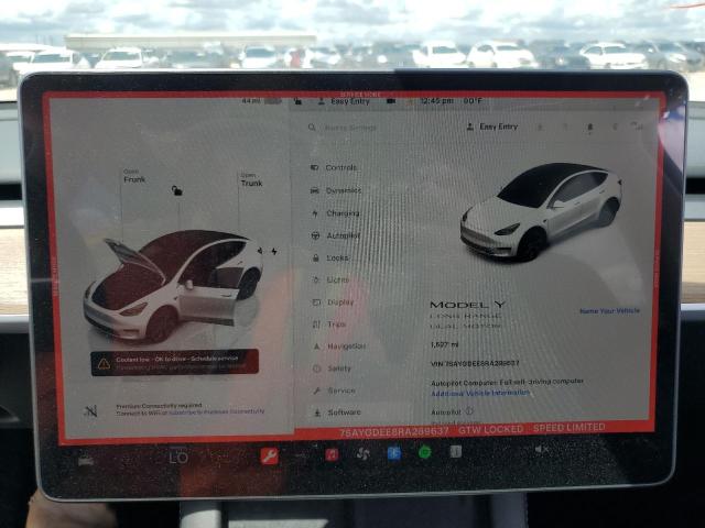 VIN 7SAYGDEE8RA289637 2024 TESLA MODEL Y no.9