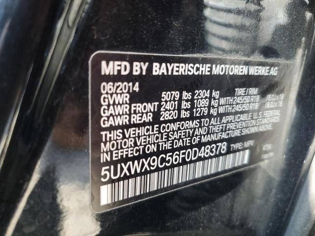 VIN 5UXWX9C56F0D48378 2015 BMW X3, Xdrive28I no.13