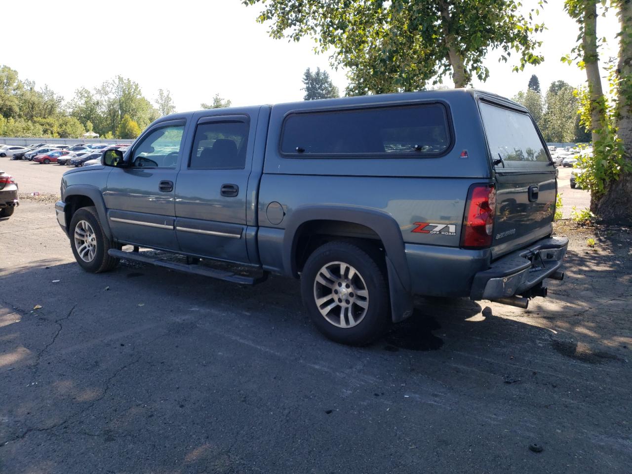 CHEVROLET SILVERADO 2006 green  gas 2GCEK13T861191143 photo #3