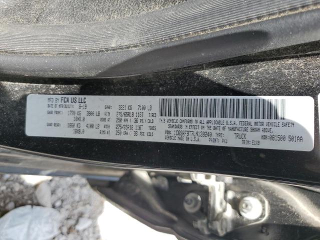 2020 RAM 1500 BIG H - 1C6SRFBT7LN138240