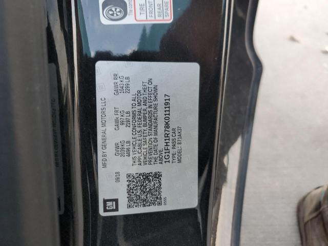 2019 CHEVROLET CAMARO SS - 1G1FH1R78K0111917