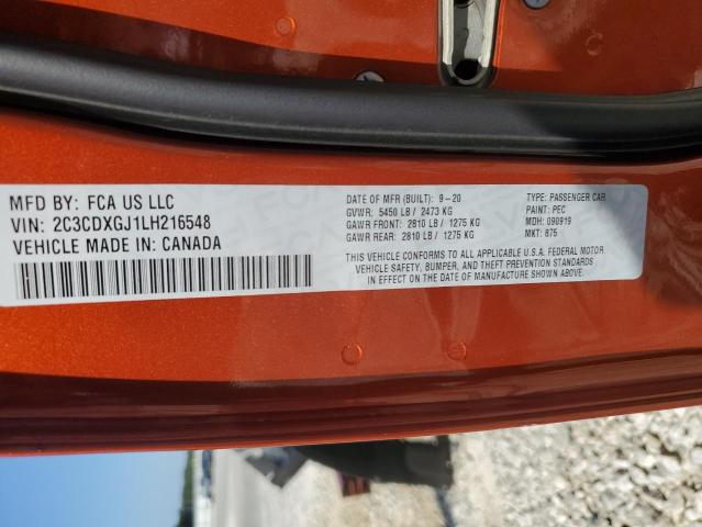 2020 DODGE CHARGER SC - 2C3CDXGJ1LH216548