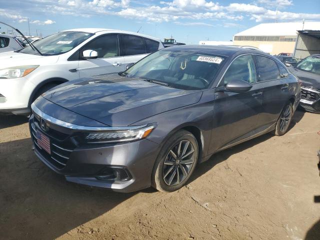 VIN 1HGCV1F54NA006734 2022 Honda Accord, Exl no.1