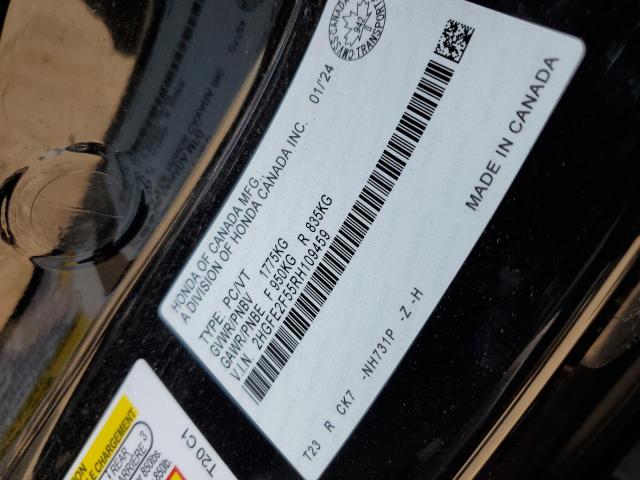 2024 HONDA CIVIC SPOR - 2HGFE2F55RH109459
