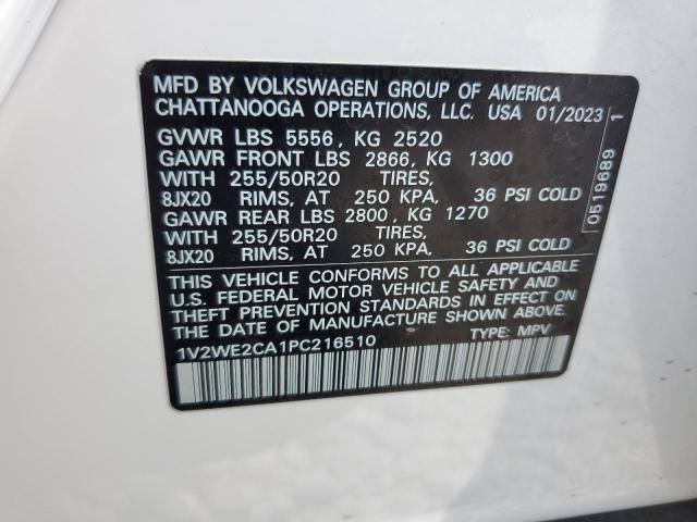 2023 VOLKSWAGEN ATLAS CROS - 1V2WE2CA1PC216510