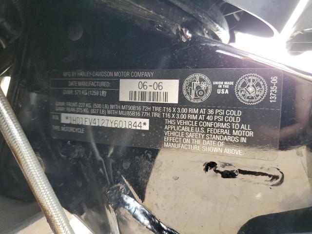 2007 HARLEY-DAVIDSON FLHT 1HD1FV4127Y601844