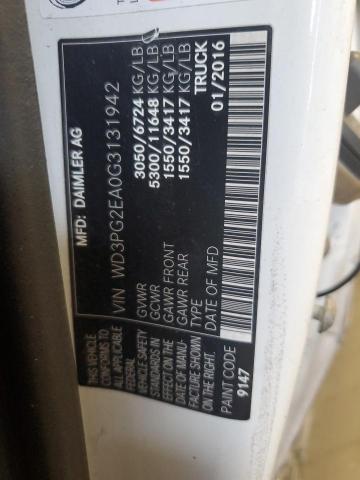 2016 MERCEDES-BENZ METRIS - WD3PG2EA0G3131942