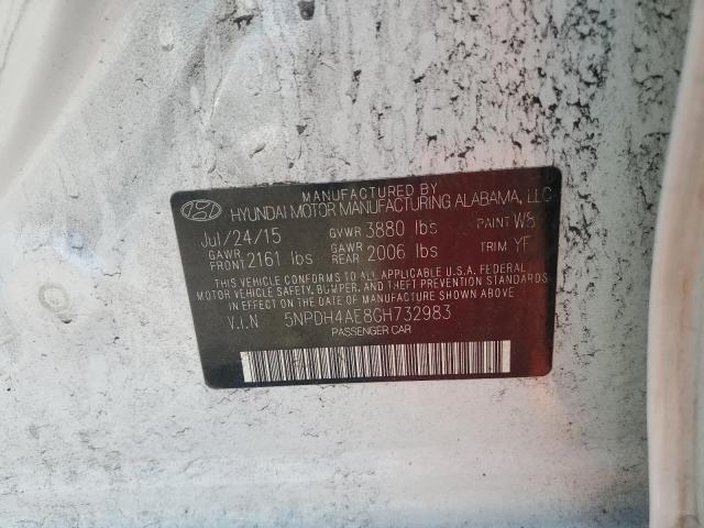 2016 HYUNDAI ELANTRA SE - 5NPDH4AE8GH732983