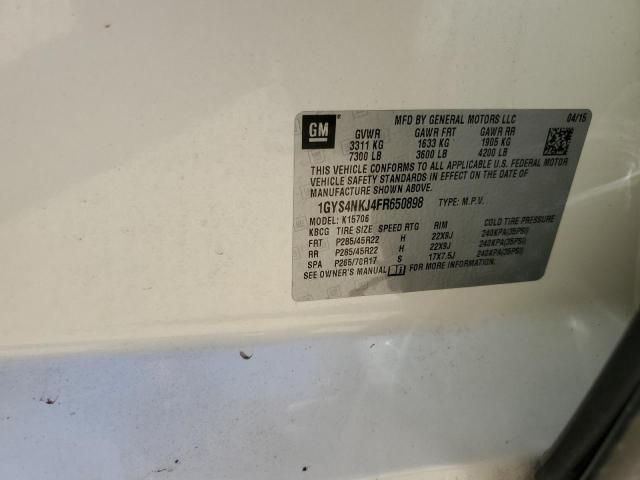 2015 CADILLAC ESCALADE P - 1GYS4NKJ4FR650898