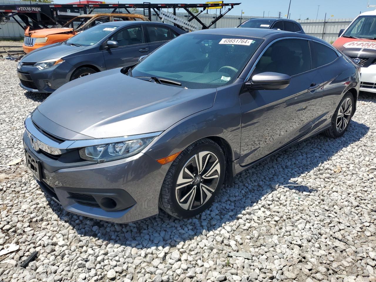 Lot #2789469498 2016 HONDA CIVIC EXL