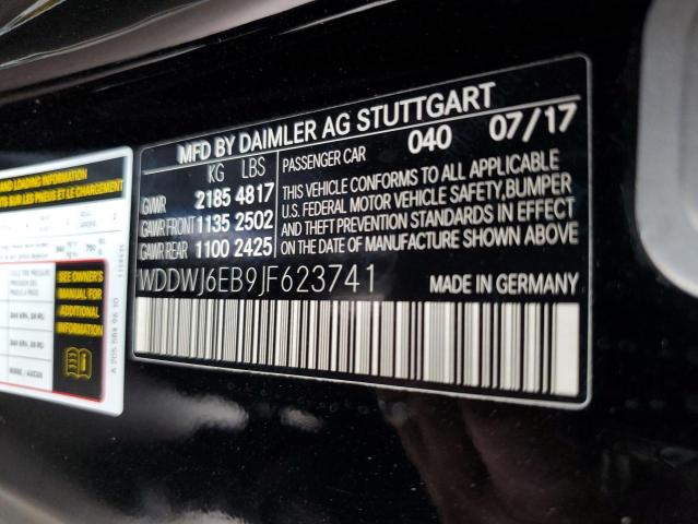 2018 MERCEDES-BENZ C 43 4MATI - WDDWJ6EB9JF623741