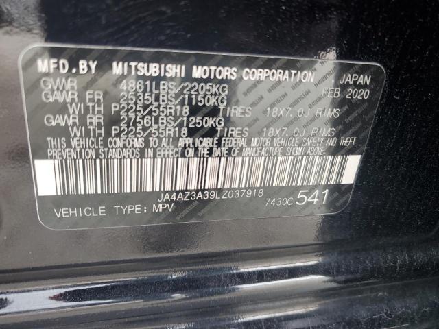 VIN JA4AZ3A39LZ037918 2020 MITSUBISHI OUTLANDER no.13