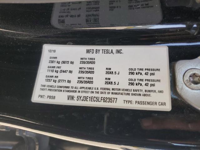 2020 TESLA MODEL 3 - 5YJ3E1EC5LF623577
