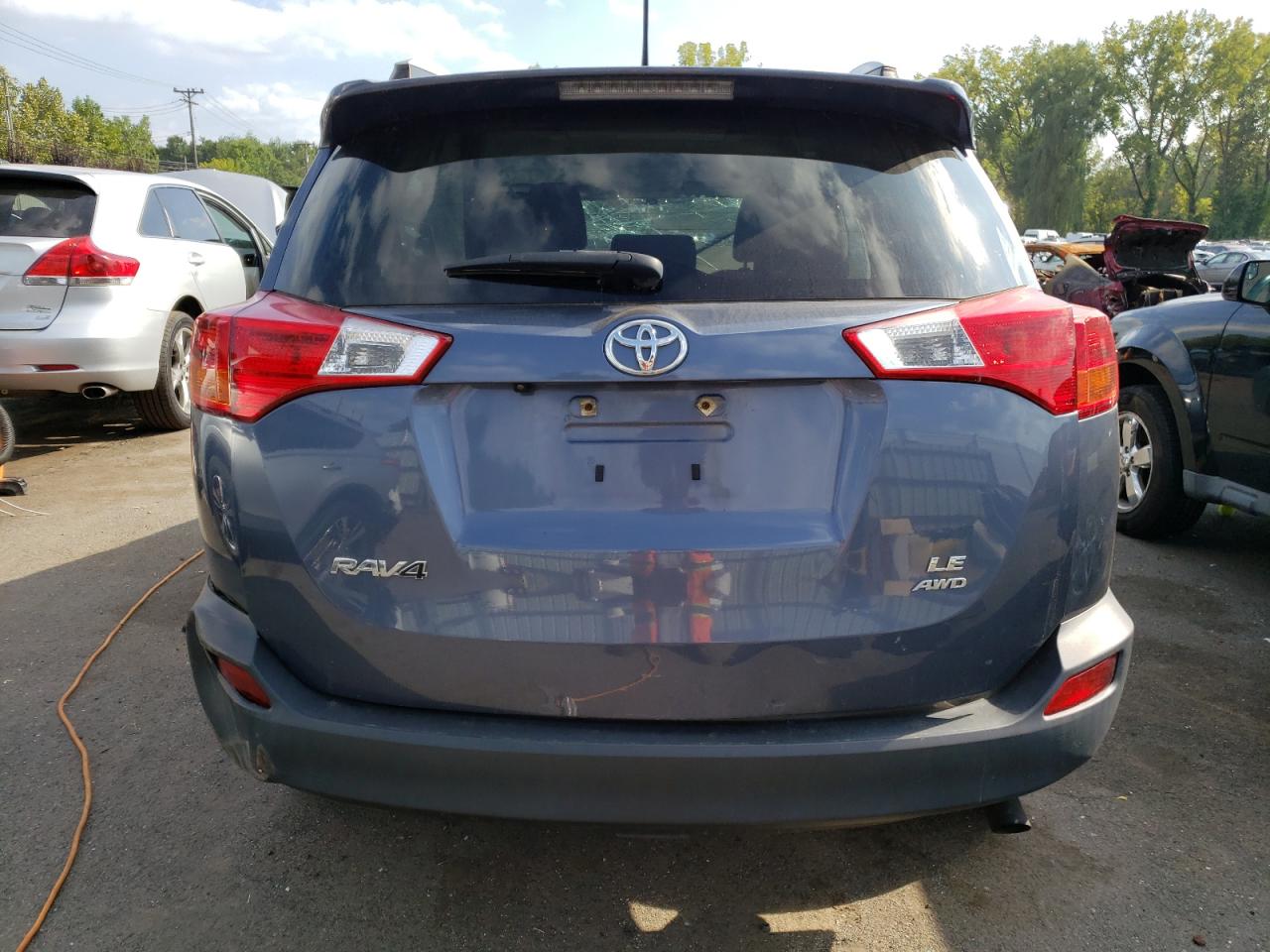 Lot #2971725022 2014 TOYOTA RAV4 LE