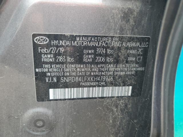 2019 HYUNDAI ELANTRA SE - 5NPD84LFXKH473976