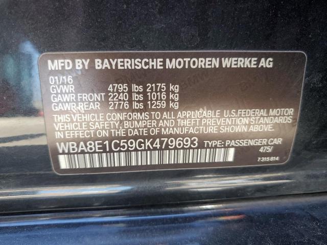2016 BMW 330E - WBA8E1C59GK479693