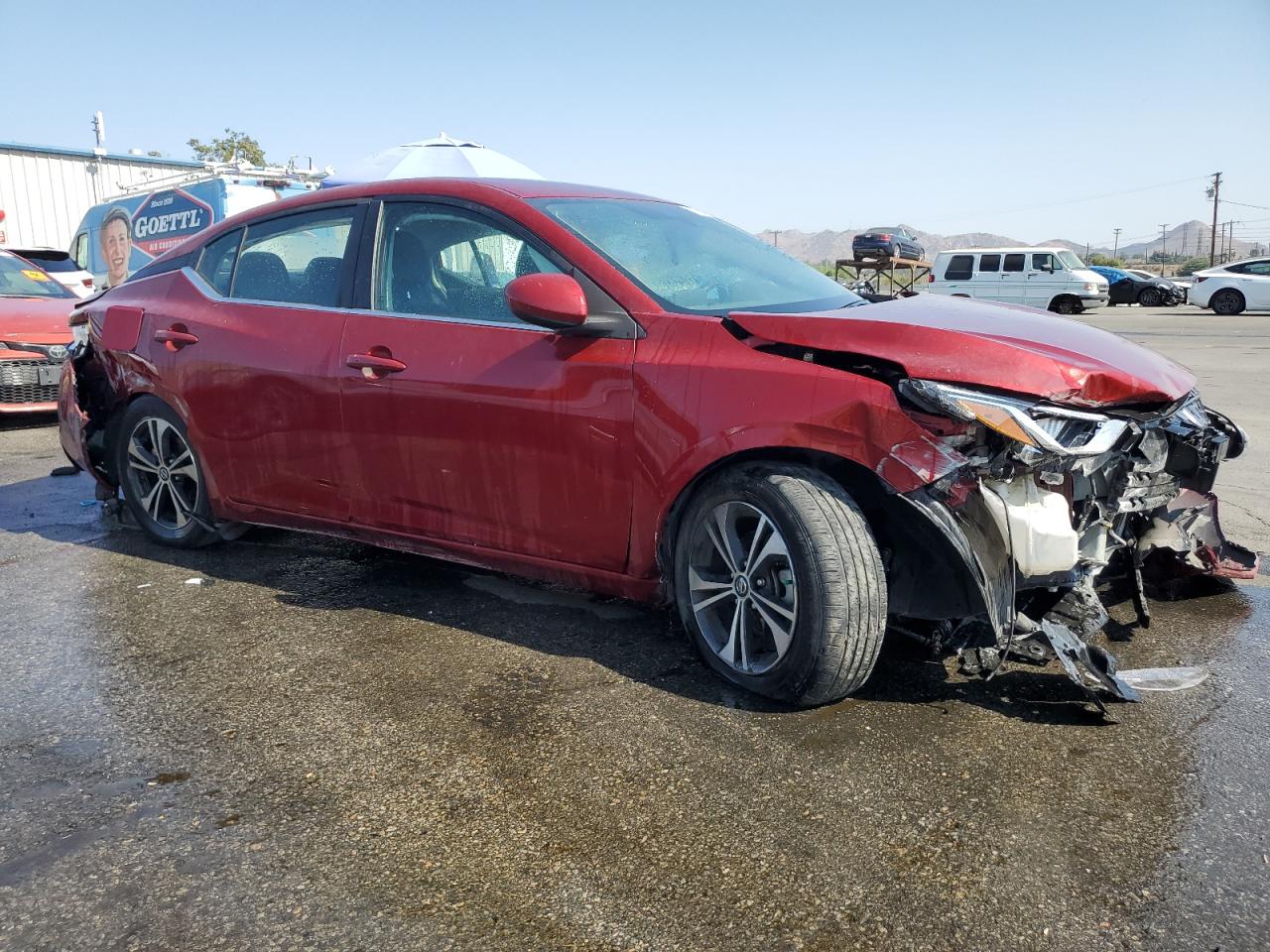 Lot #2886156605 2022 NISSAN SENTRA SV