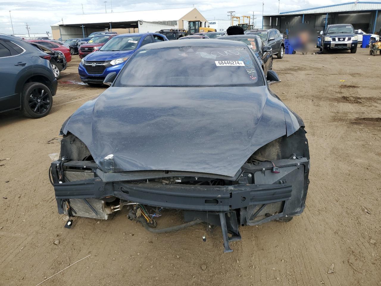 Lot #2791312754 2015 TESLA MODEL S