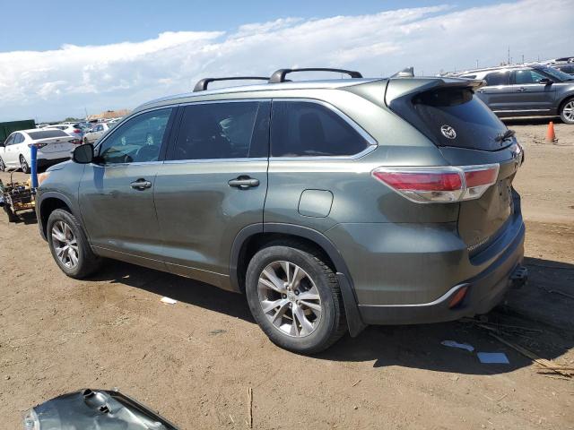 VIN 5TDJKRFHXES013780 2014 Toyota Highlander, Xle no.2