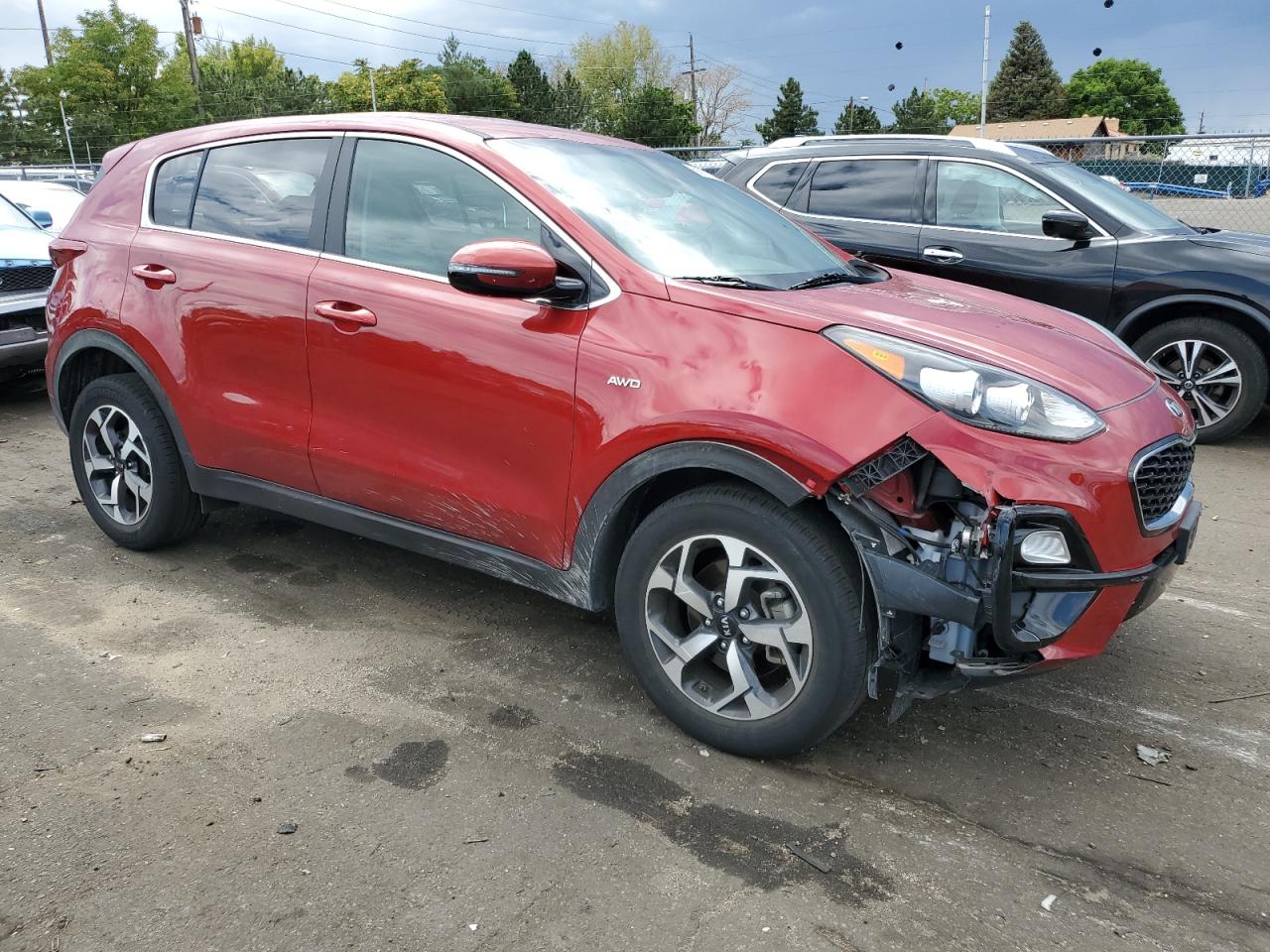 Lot #2912283071 2021 KIA SPORTAGE L