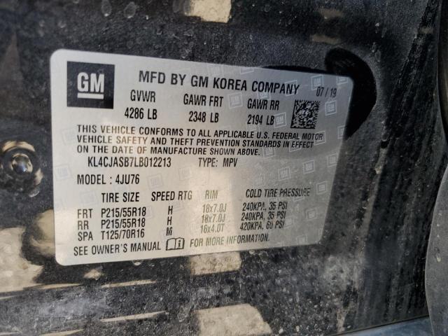 2020 BUICK ENCORE PRE - KL4CJASB7LB012213