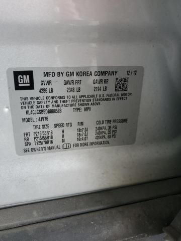 VIN KL4CJCSB5DB088588 2013 Buick Encore no.13