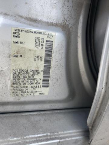 2018 NISSAN ALTIMA 2.5 - 1N4AL3AP8JC167835