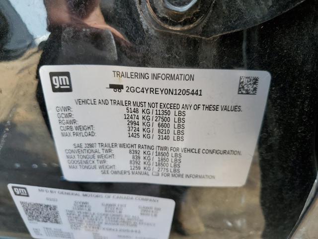 2022 CHEVROLET SILVERADO - 2GC4YREY0N1205441