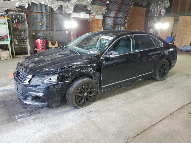 VOLKSWAGEN PASSAT S 2016 black  gas 1VWAT7A30GC034474 photo #1