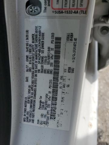 2017 FORD FIESTA SE - 3FADP4BJXHM144812