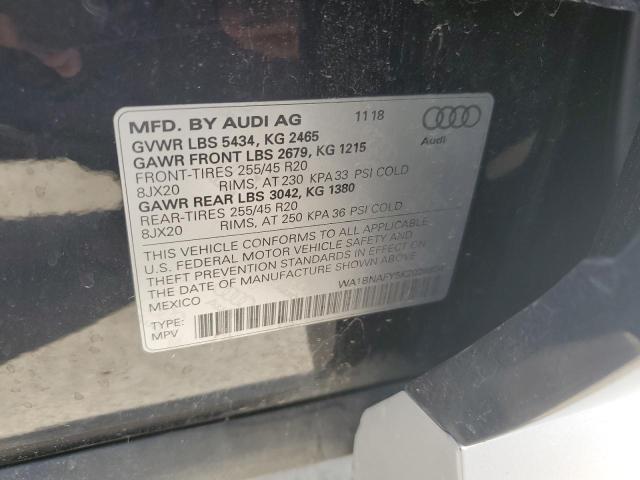 VIN WA1BNAFY5K2026804 2019 Audi Q5, Premium Plus no.13