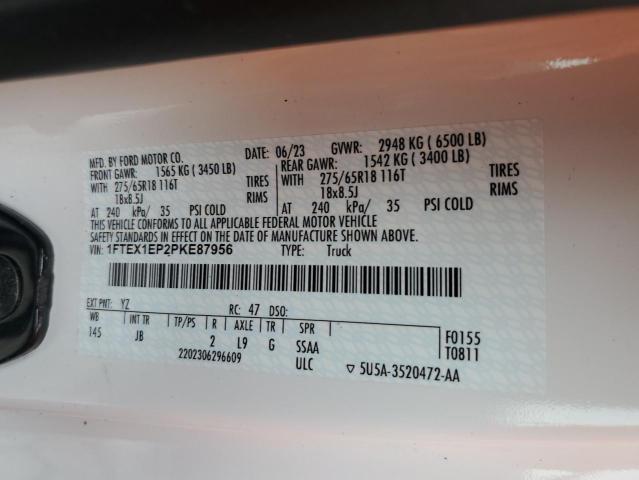2023 FORD F150 SUPER - 1FTEX1EP2PKE87956