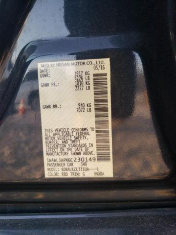 2016 NISSAN ALTIMA 2.5 - 1N4AL3APXGC230149