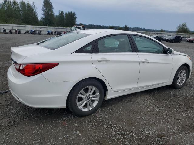 HYUNDAI SONATA GLS 2013 white  gas 5NPEB4AC7DH743358 photo #4