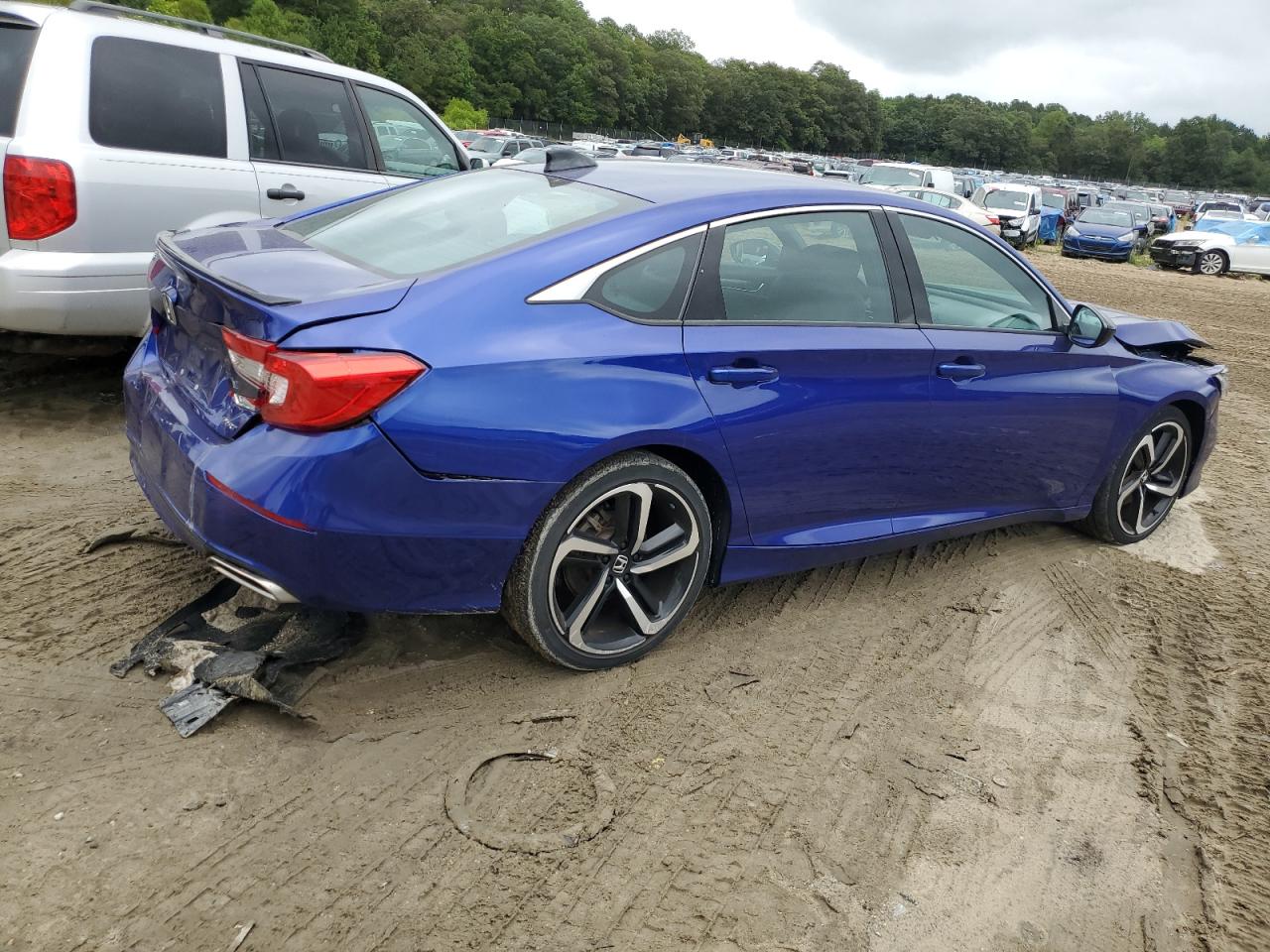 Lot #3318946976 2021 HONDA ACCORD SPO